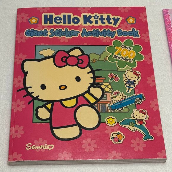 700 Hello Kitty BIG Stickers! Activity Book, Notebook and Story Book Kawaii Lot - Picture 4 of 8